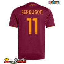 Camisa de Futebol AS Roma Evan Ferguson #11 Equipamento Principal 2025-26 Manga Curta